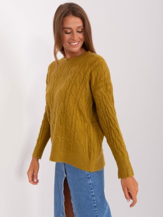 Sweter AT-SW-2335-1.68P oliwkowy