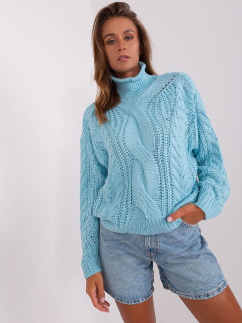 Sweter AT-SW-2350.91P jasny niebieski Sweter AT-SW-2350.91P jasny niebieski