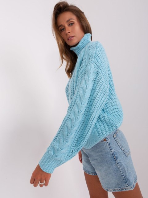 Sweter AT-SW-2350.91P jasny niebieski Sweter AT-SW-2350.91P jasny niebieski