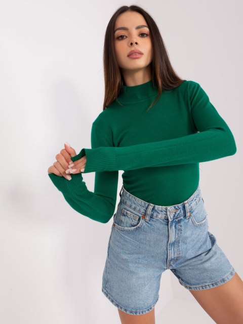 Sweter PM-SW-PM-20.05 ciemny zielony M/L Sweter PM-SW-PM-20.05 ciemny zielony M/L