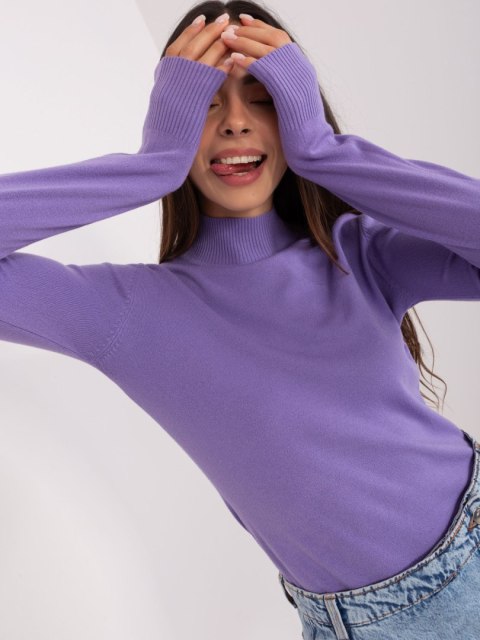 Sweter PM-SW-PM-20.05 fioletowy S/M Sweter PM-SW-PM-20.05 fioletowy S/M