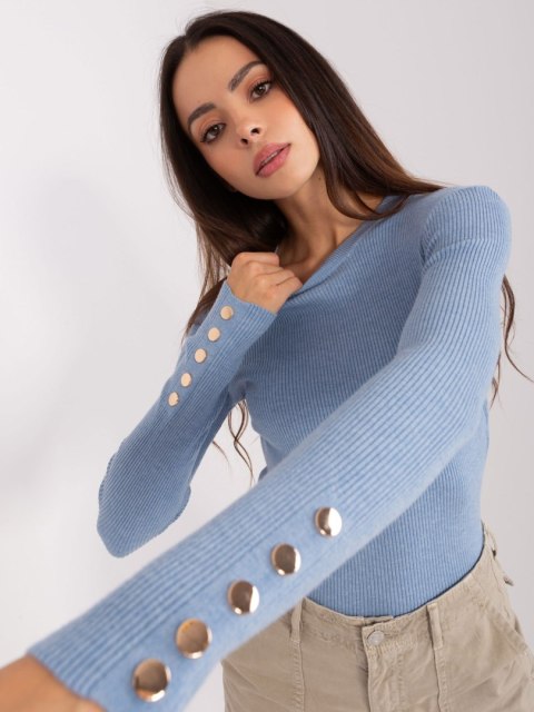 Sweter PM-SW-PM685.39P jasny niebieski M/L Sweter PM-SW-PM685.39P jasny niebieski M/L