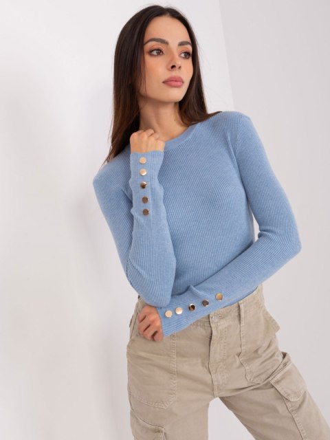 Sweter PM-SW-PM685.39P jasny niebieski M/L Sweter PM-SW-PM685.39P jasny niebieski M/L