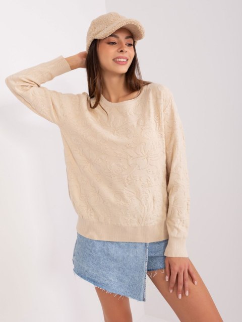 Sweter AT-SW-2231A.00P jasny beżowy Sweter AT-SW-2231A.00P jasny beżowy