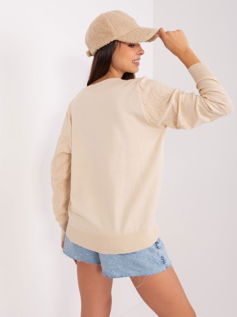 Sweter AT-SW-2231A.00P jasny beżowy Sweter AT-SW-2231A.00P jasny beżowy