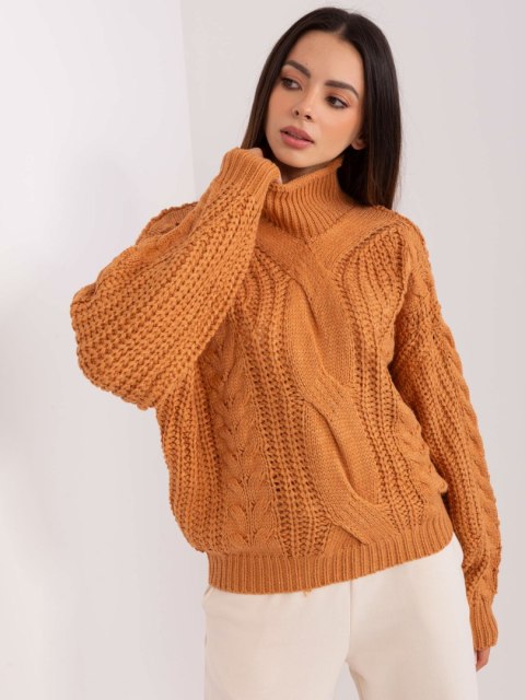 Sweter AT-SW-2350.91P jasny brązowy Sweter AT-SW-2350.91P jasny brązowy