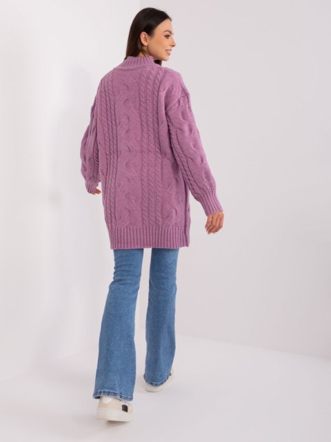 Sweter AT-SW-2367-1.35P fioletowy Sweter AT-SW-2367-1.35P fioletowy