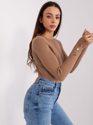 Sweter PM-SW-PM685.39P camelowy M/L