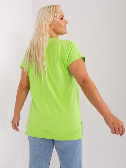 Bluzka RV-BZ-8682.94 jasny zielony Bluzka RV-BZ-8682.94 jasny zielony