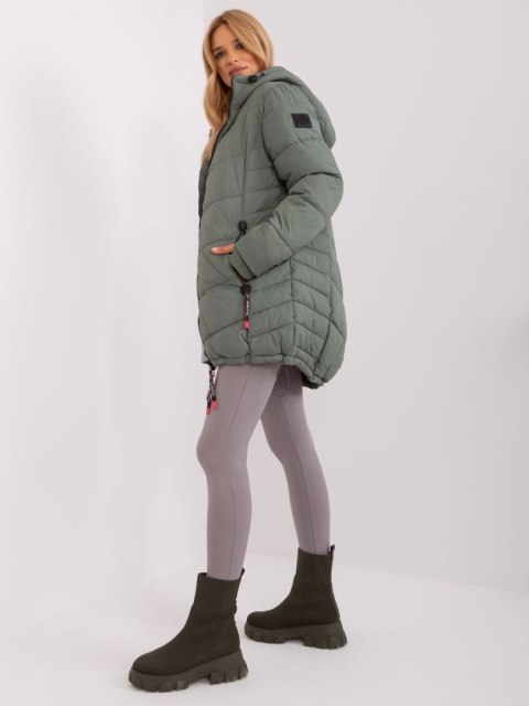 Płaszcz D51160X44472A5-2 khaki XL Płaszcz D51160X44472A5-2 khaki XL