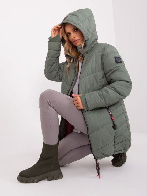 Płaszcz D51160X44472A5-2 khaki XL Płaszcz D51160X44472A5-2 khaki XL