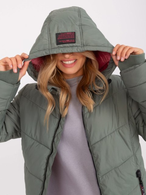 Płaszcz D51160X44472A5-2 khaki XL Płaszcz D51160X44472A5-2 khaki XL