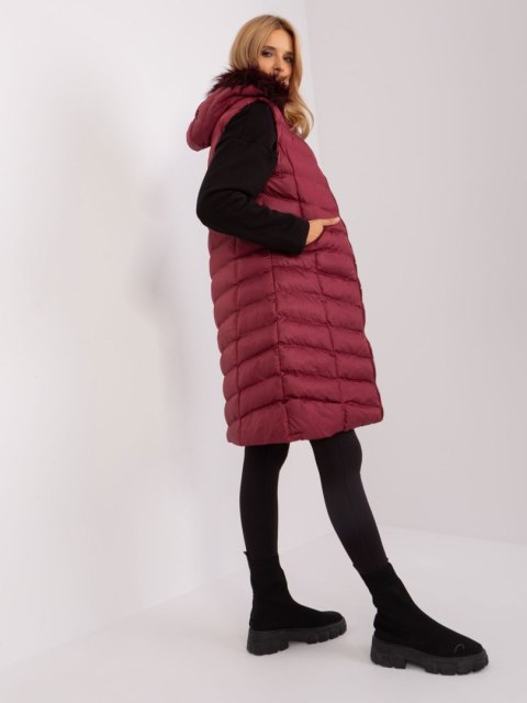 Kamizelka RV-KZ-008.00P bordowy M