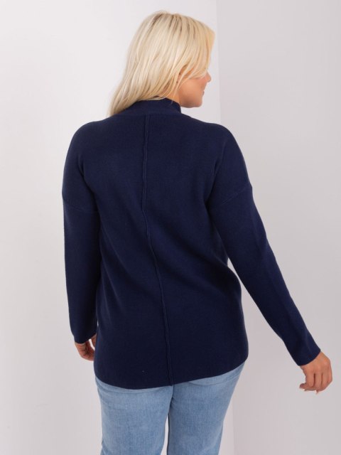 Sweter PM-SW-PM717.20 granatowy XXL/XXXL Sweter PM-SW-PM717.20 granatowy XXL/XXXL