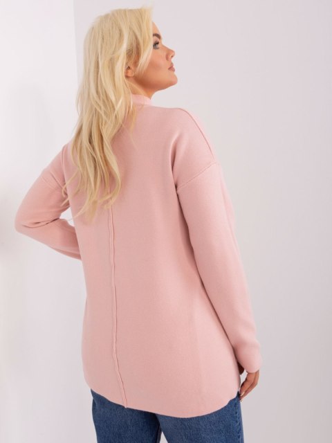 Sweter PM-SW-PM717.20 jasny różowy XXL/XXXL Sweter PM-SW-PM717.20 jasny różowy XXL/XXXL
