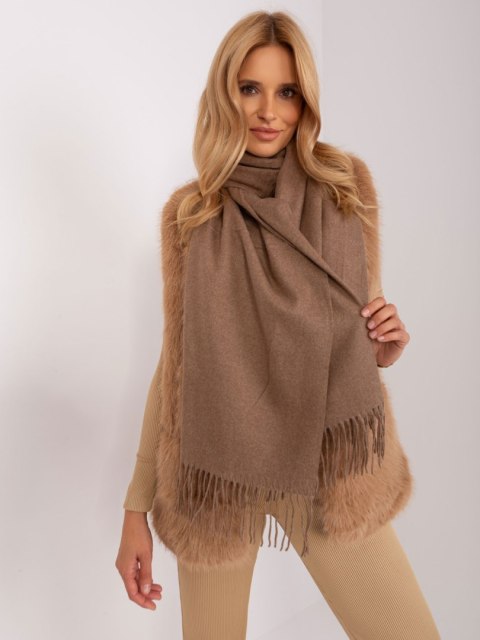 Szalik AT-SZ-23185.62P ciemny brązowy