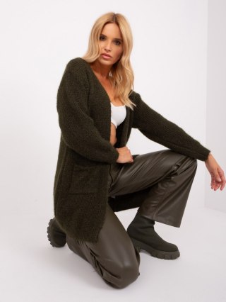 Kardigan DHJ-SW-1009.09P ciemny khaki