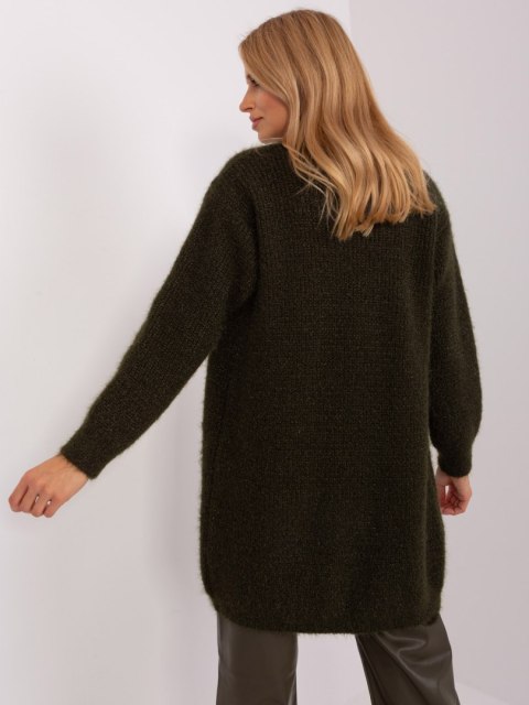 Kardigan DHJ-SW-1009.09P ciemny khaki Kardigan DHJ-SW-1009.09P ciemny khaki