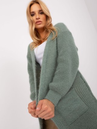 Kardigan DHJ-SW-1009.09P pistacjowy