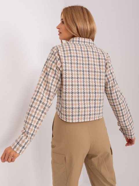 Kurtka LK-KR-509432.27 beżowy S/M Kurtka LK-KR-509432.27 beżowy S/M