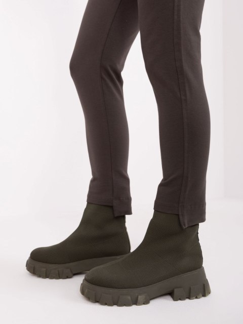 Spodnie dresowe RV-DR-8370-1.57P ciemny khaki L/XL Spodnie dresowe RV-DR-8370-1.57P ciemny khaki L/XL