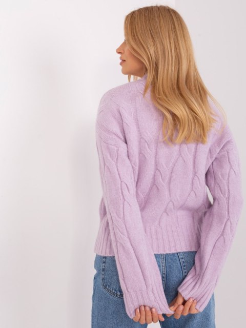 Sweter AT-SW-0146.10P jasny fioletowy Sweter AT-SW-0146.10P jasny fioletowy