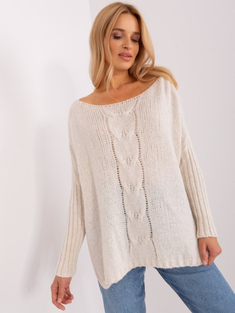 Sweter TW-SW-BI-559.45 ecru Sweter TW-SW-BI-559.45 ecru