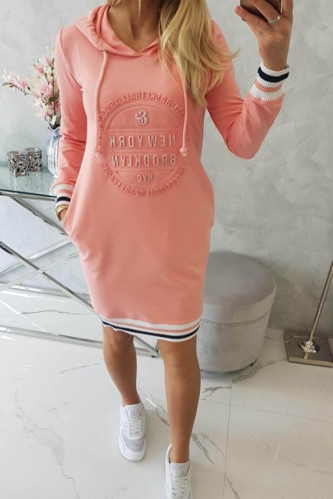 Sukienka Brooklyn morelowa
