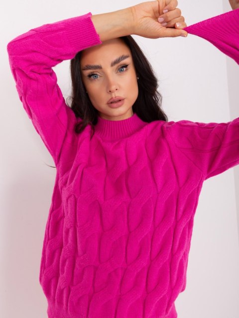 Sweter AT-SW-2235.00P fuksjowy