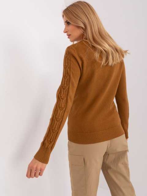Sweter AT-SW-2329.98P jasny brązowy Sweter AT-SW-2329.98P jasny brązowy