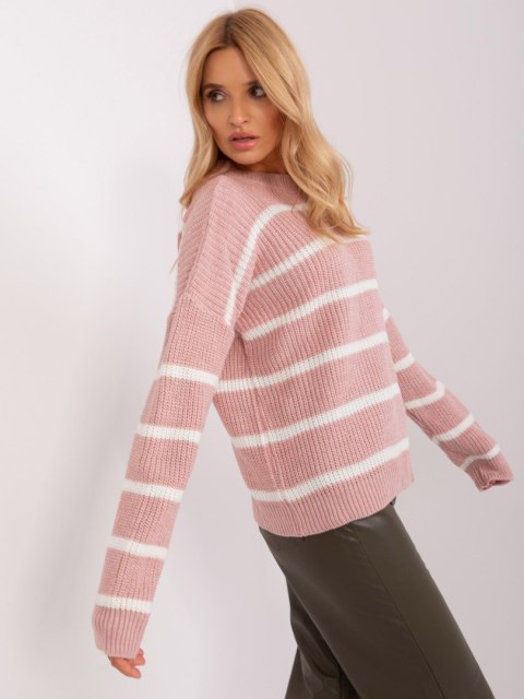 Sweter BA-SW-8025.38P ciemny różowy Sweter BA-SW-8025.38P ciemny różowy