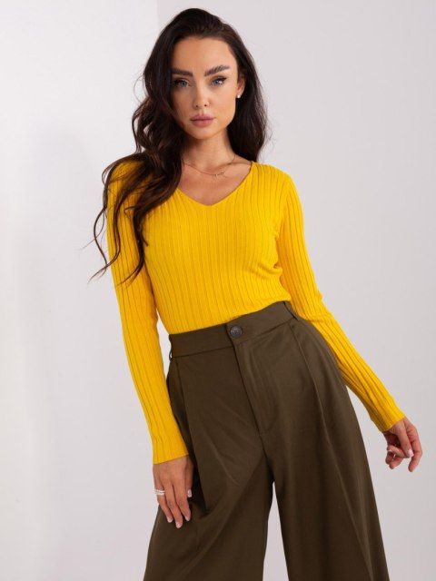 Sweter PM-SW-PM1088.25 ciemny żółty M/L