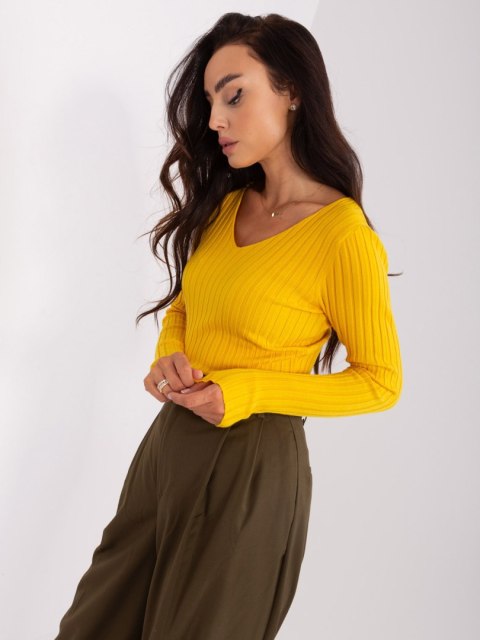 Sweter PM-SW-PM1088.25 ciemny żółty M/L