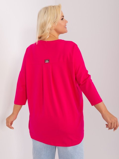 Bluzka RV-BZ-9088.53P fuksjowy Bluzka RV-BZ-9088.53P fuksjowy