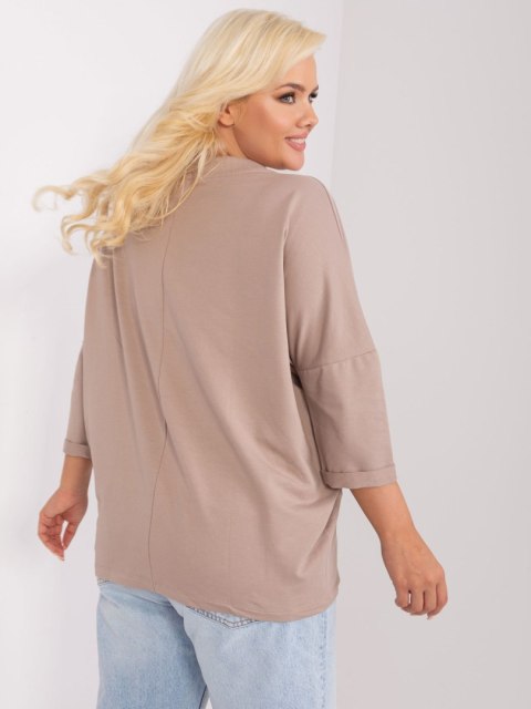 Bluzka RV-BZ-9086.57P ciemny bezowy Bluzka RV-BZ-9086.57P ciemny bezowy