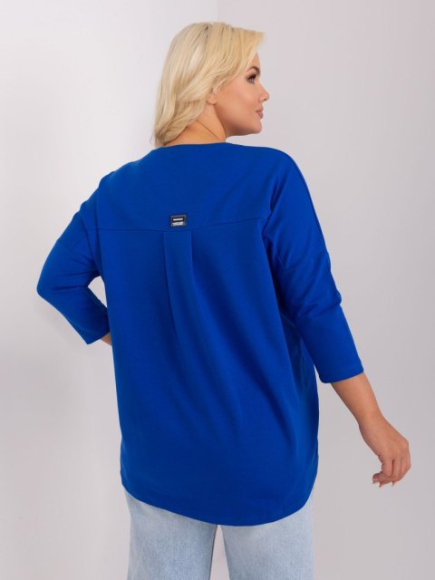 Bluzka RV-BZ-9088.53P kobaltowy