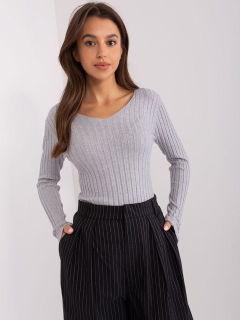 Sweter PM-SW-PM1088.25 jasny szary S/M Sweter PM-SW-PM1088.25 jasny szary S/M