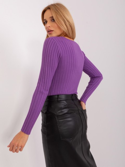 Sweter PM-SW-PM1088.25 fioletowy S/M