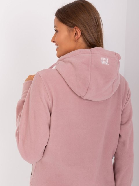 Bluza różowa kangurka z kapturem, ocieplana XL Bluza różowa kangurka z kapturem, ocieplana XL
