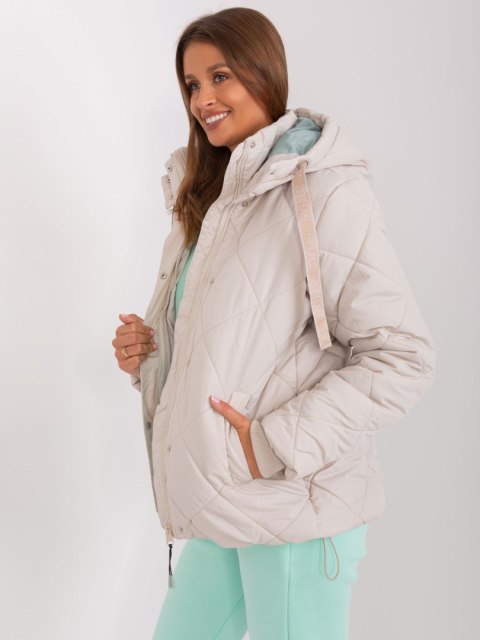 Kurtka D51160X44524A2 jasny beżowy XXL Kurtka D51160X44524A2 jasny beżowy XXL