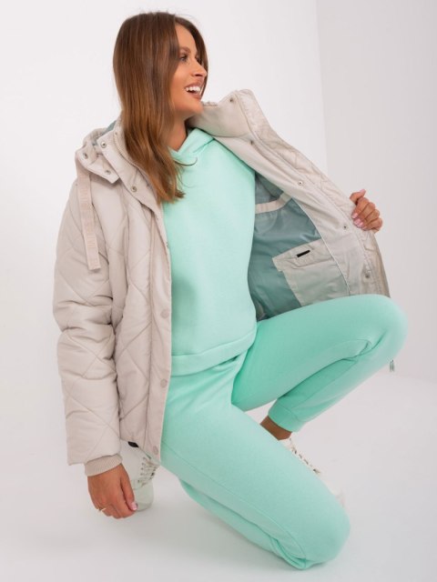 Kurtka D51160X44524A2 jasny beżowy XXL Kurtka D51160X44524A2 jasny beżowy XXL