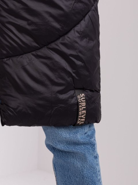 Płaszcz D50045X44526A1 czarny S Płaszcz D50045X44526A1 czarny S