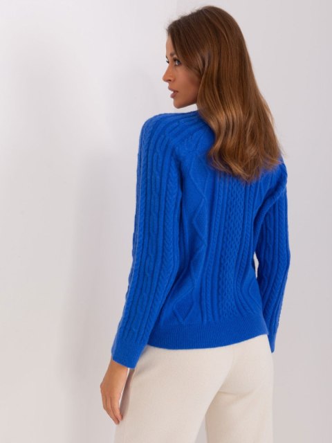 Sweter AT-SW-2346-2.99P kobaltowy Sweter AT-SW-2346-2.99P kobaltowy
