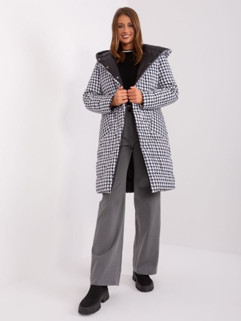 Kurtka NM-KR-2810.27 czarno-biały M Kurtka NM-KR-2810.27 czarno-biały M