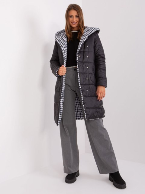 Kurtka NM-KR-2810.27 czarno-biały M Kurtka NM-KR-2810.27 czarno-biały M
