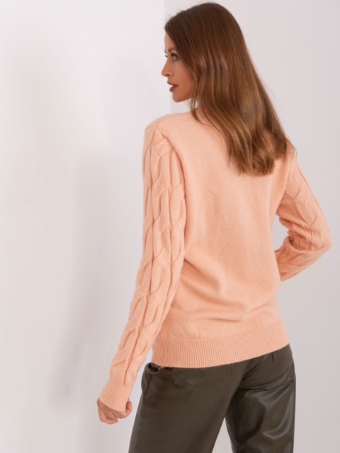Sweter AT-SW-2235.00P brzoskwiniowy Sweter AT-SW-2235.00P brzoskwiniowy