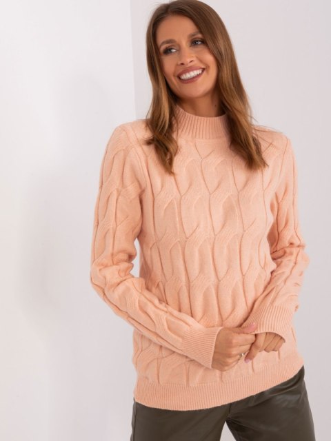 Sweter AT-SW-2235.00P brzoskwiniowy Sweter AT-SW-2235.00P brzoskwiniowy