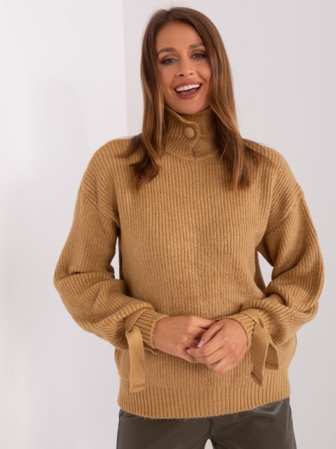 Sweter BA-SW-0305.24P camelowy Sweter BA-SW-0305.24P camelowy
