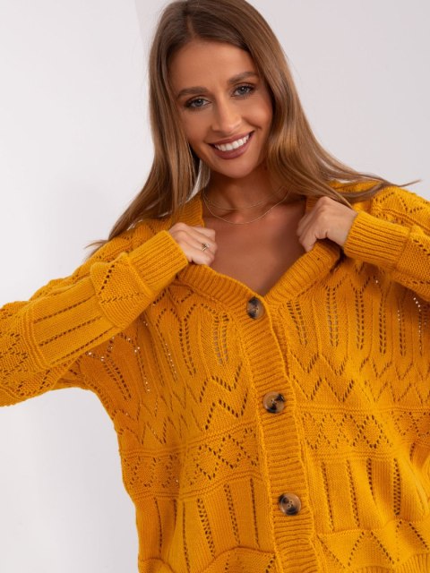 Sweter BA-SW-8022-1.80P ciemny żółty Sweter BA-SW-8022-1.80P ciemny żółty