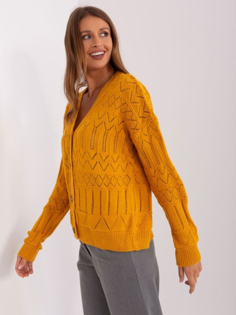Sweter BA-SW-8022-1.80P ciemny żółty Sweter BA-SW-8022-1.80P ciemny żółty